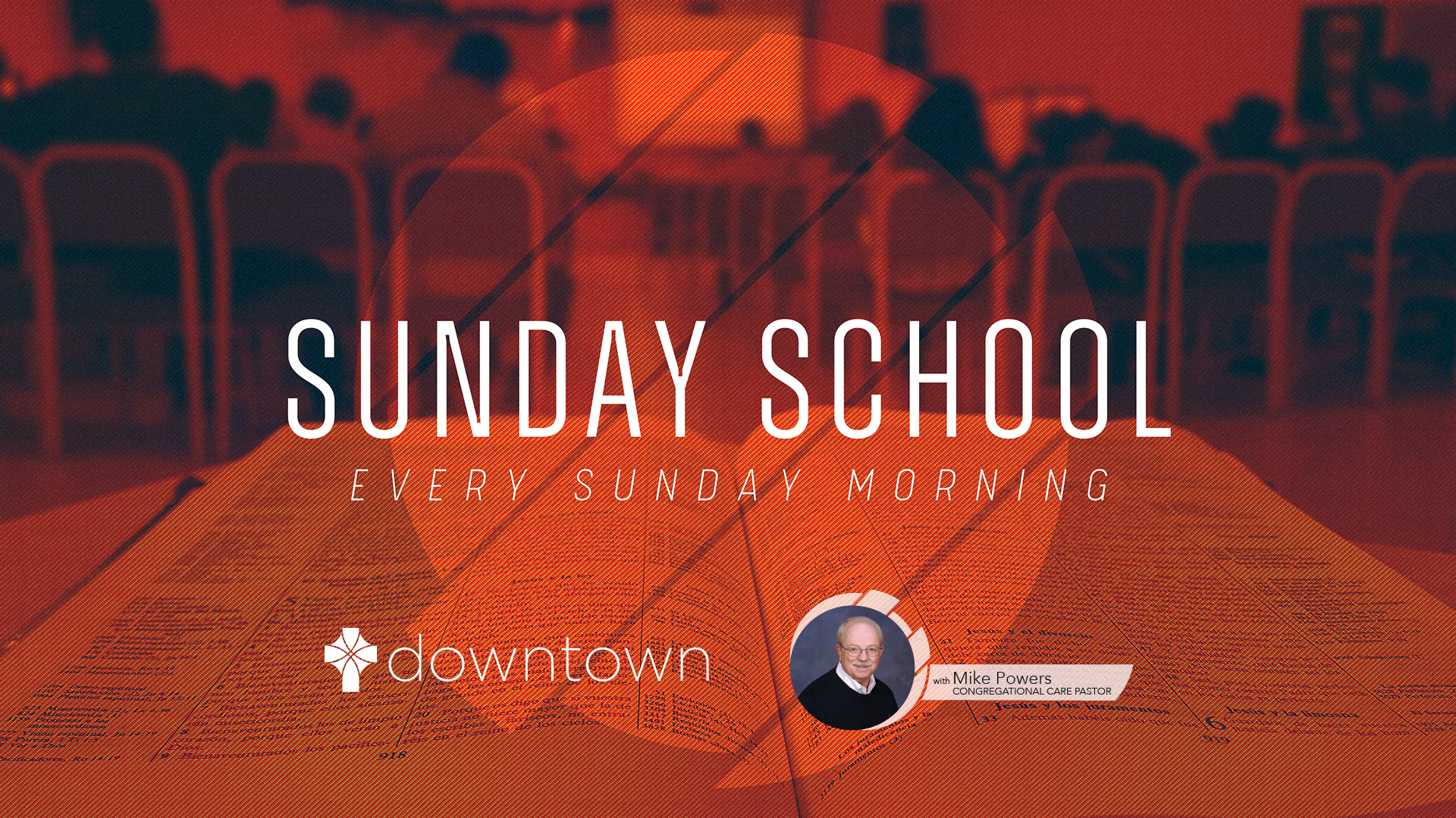Sunday School Facebook Promo Image (Wide)